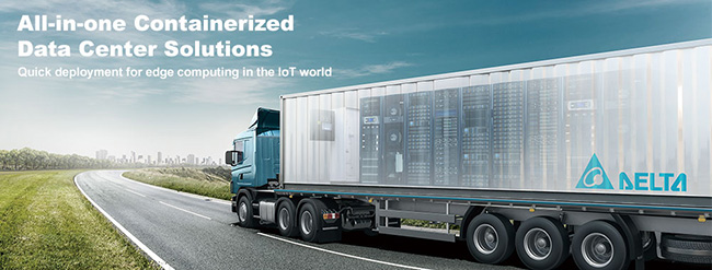 Containerized datacenter truck 